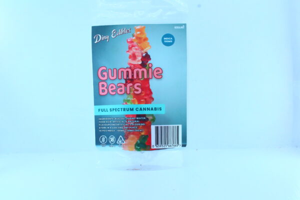 Gummie Bears 100mg Indica Edibles