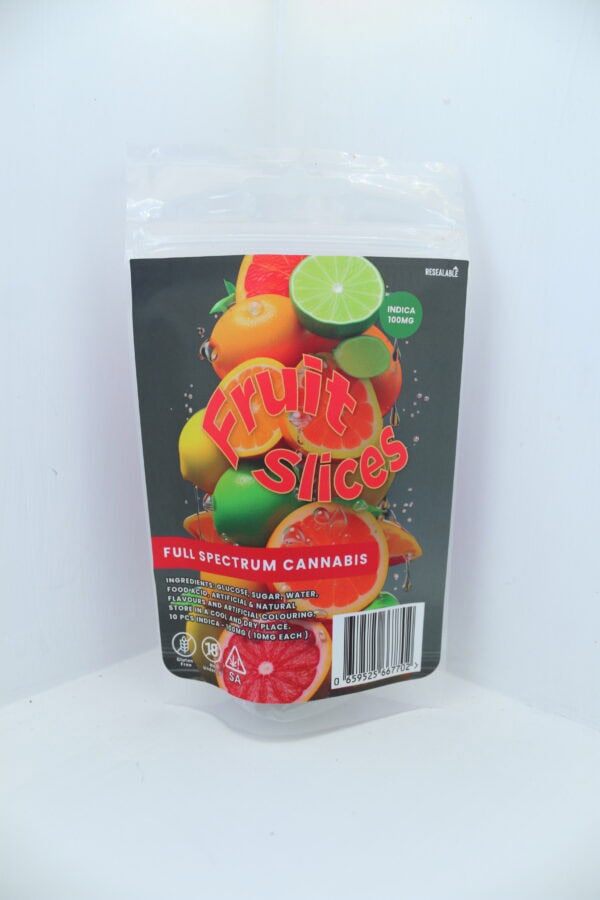 Full spectrum Fruit Slices Indica 100MG