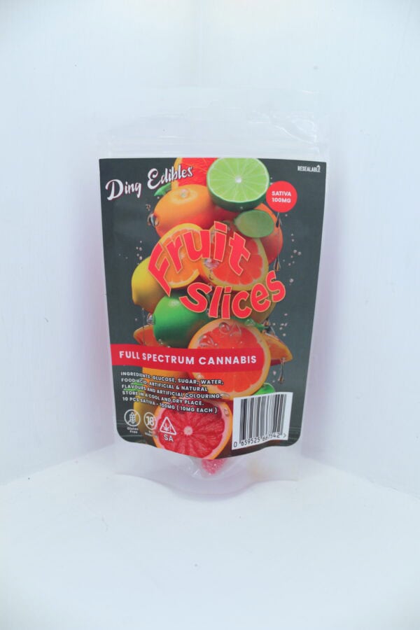 THC Fruit Slices Sativa 100mg Full Spectrum