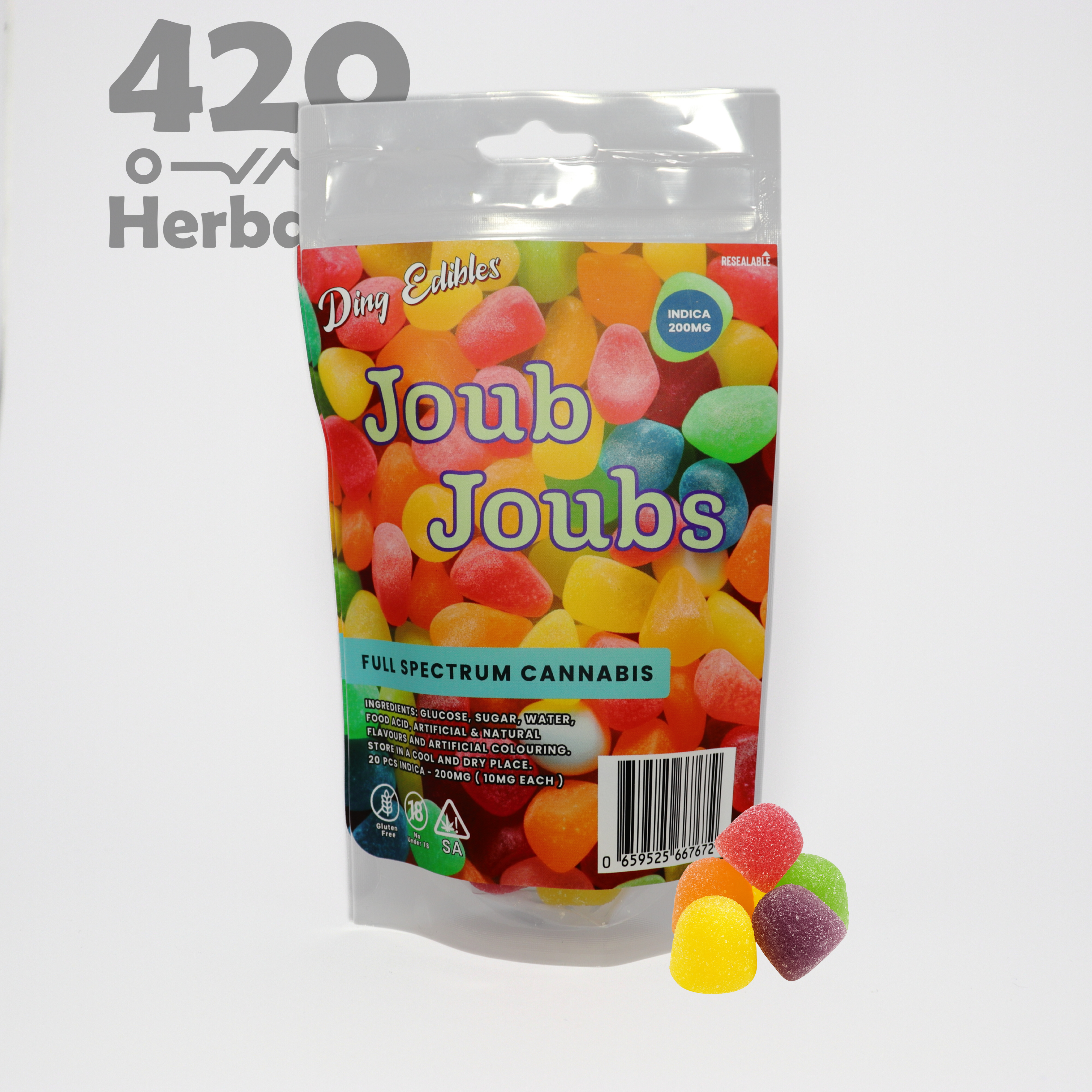 Joub Joubs 200mg Jelly THC edibles