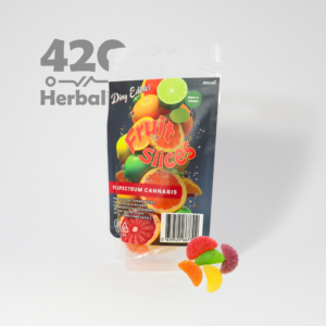 Fruit Slices 100mg THC Edible Gummies Indica