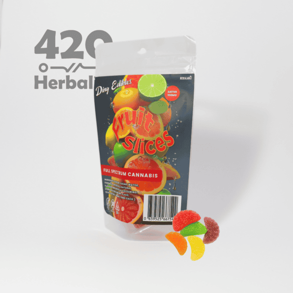 Fruit Slices 100mg THC Edibles Sativa Fruit Slices 100mg THC Edibles Sativa