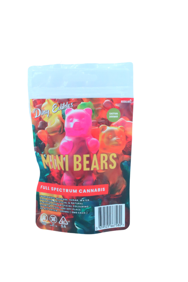 Mini Bears Sativa 200mg Edibles