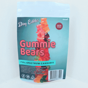 100mg Sativa gummy bears Sativa full spectrum edibles