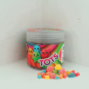 Ding Jelly Tots Sativa 200mg THC gummies