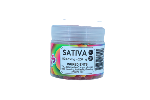 Ding Jelly Tots 200mg Sativa Edibles - Image 2