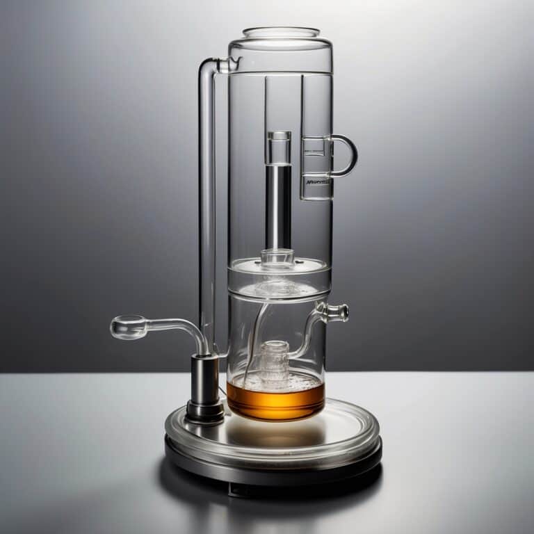 A complex percolator bong