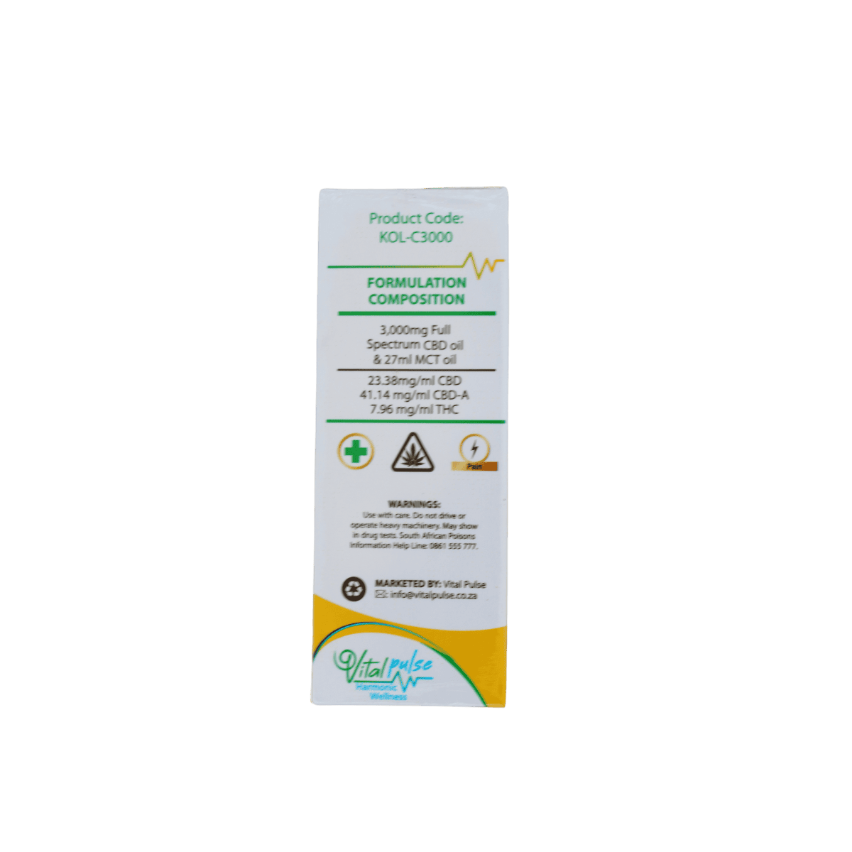 3000mg CBD Cannabis Oil, 30ml - Image 3
