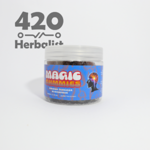 Magic Gummies, micro dose psilocybin edible.