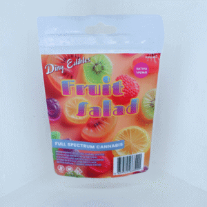 Infused Fruit Salad THC gummies, Sativa 100mg