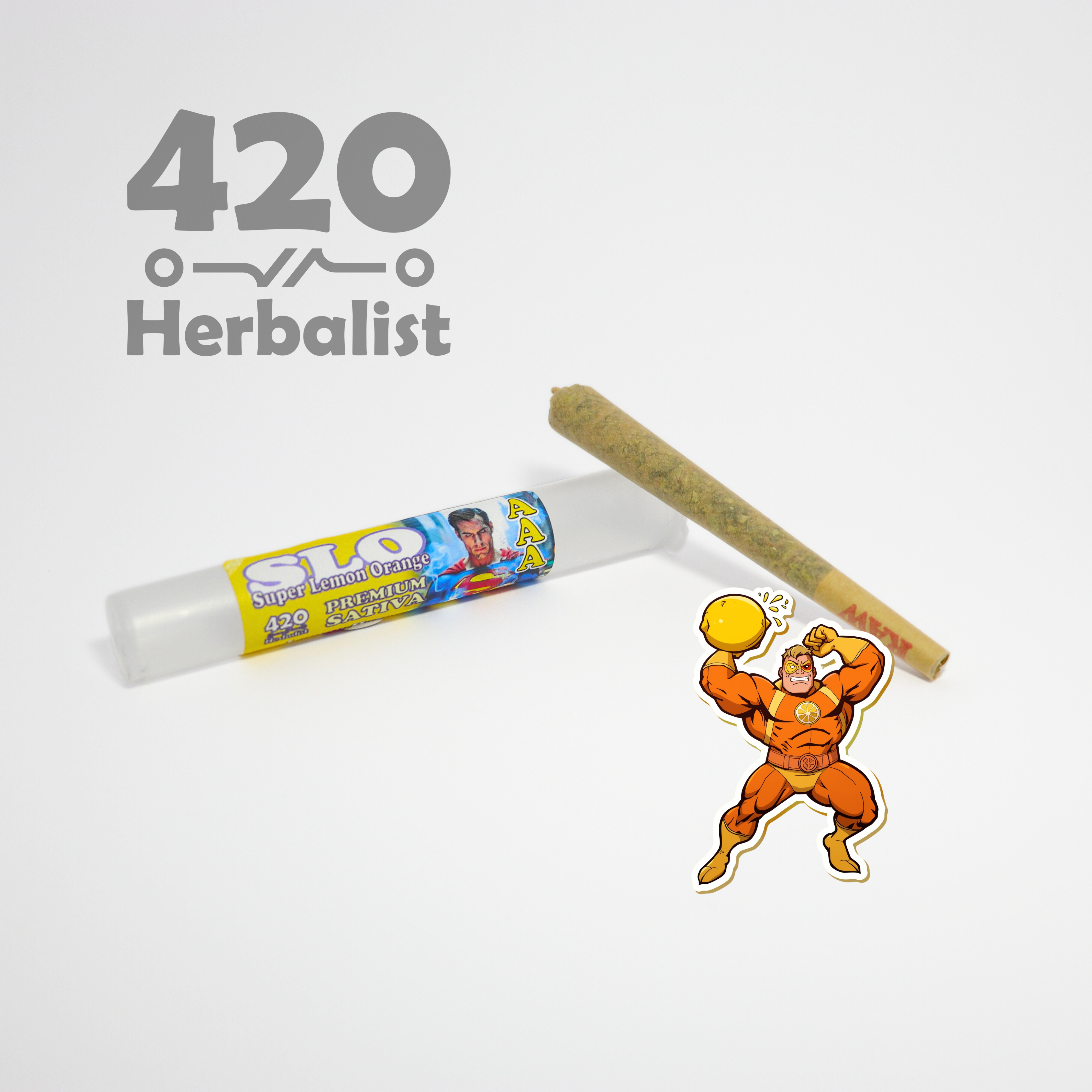 AAA Indoor Pre-Roll Super Lemon Orange Strain