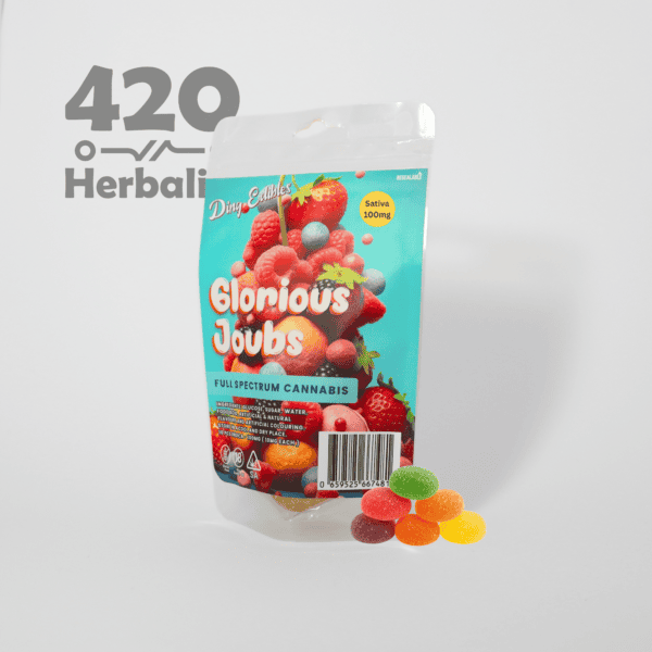 Glorious Jubes THC Edibles 100mg