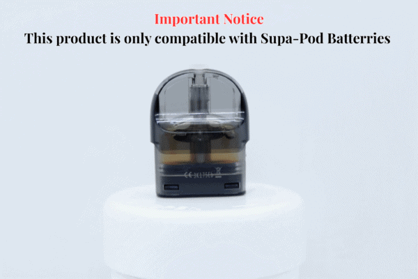 A 1ML THC Vape Pod for supa pod battery