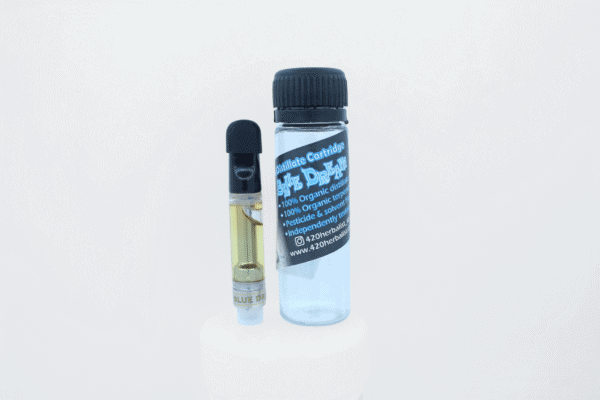 A Blue Dream 1ml THC Vape pen cartridge