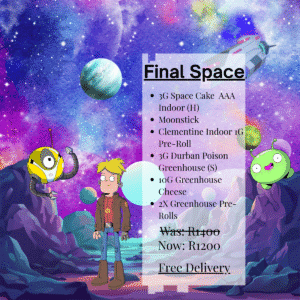 Final space themed Cannabis bundle
