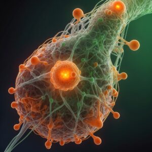 THC binding to the endocannabinoid system receptor 