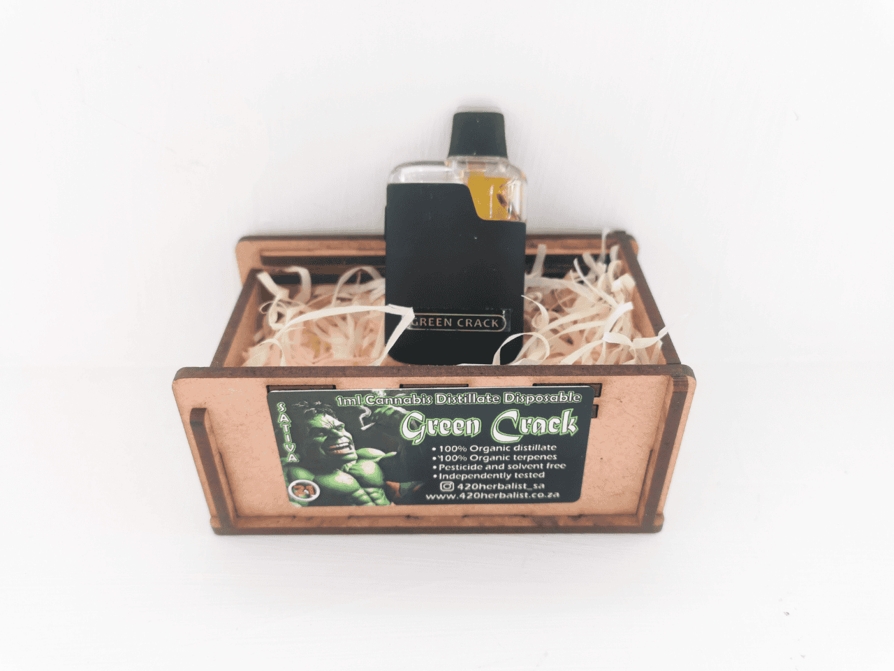 Green Crack THC 1 milliliter Vape