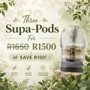 1ml Supa-Pod THC Disposable Pod