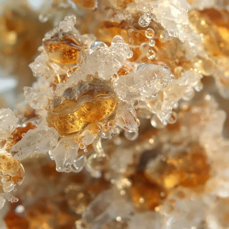 Cannabinoids and terpenes under a microscope