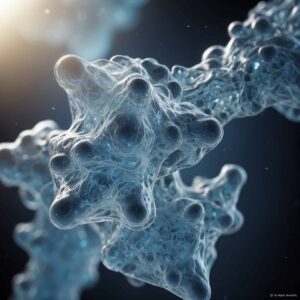 Chilled ethanol particles