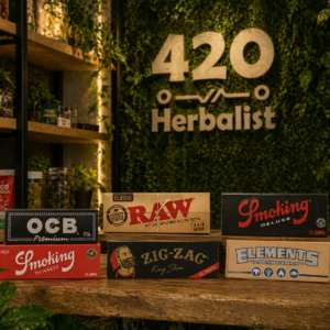 420 Herbalist Rolling papers category page